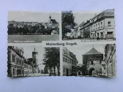 Alte AK Marienberg Erzgebirge [aX811]