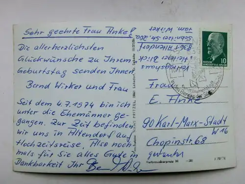Alte AK Sächsische Schweiz Mehrbildkarte [aX832]