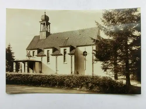 Alte AK Bad Brambach Kath. Kirche [aX844]