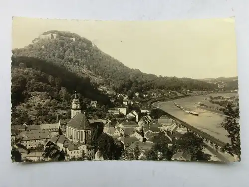 Alte AK Königstein Stadt u. Festung [aX869]