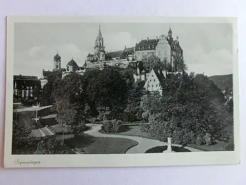 Alte AK Sigmaringen 1953 [aX641]
