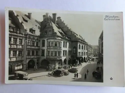 Alte AK München Hofbräuhaus 1950 [aX650]