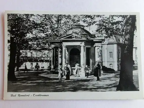 Alte AK Bad Nenndorf Trinkbrunnen [aX656]