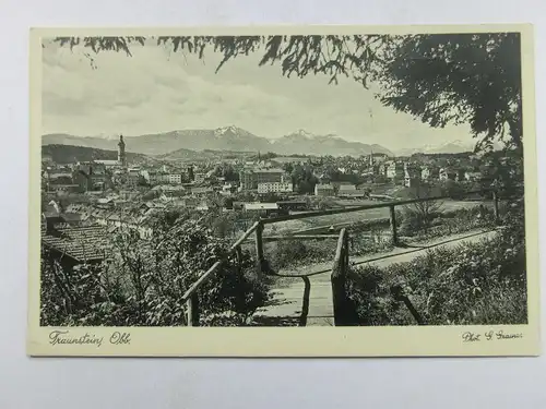 Alte AK Traunstein Reichsbahndirektion München [aX413]