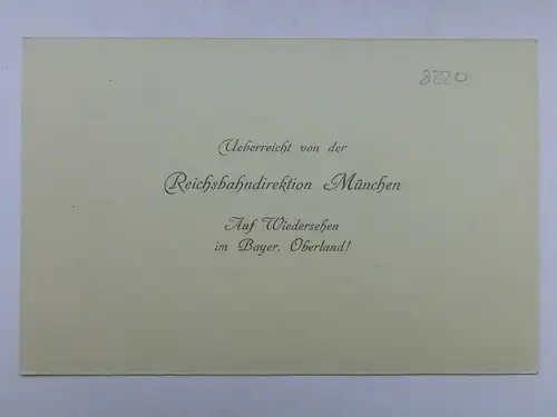 Alte AK Traunstein Reichsbahndirektion München [aX413]