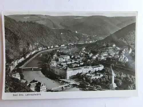 Alte AK Bad Ems 1952 [aX608]