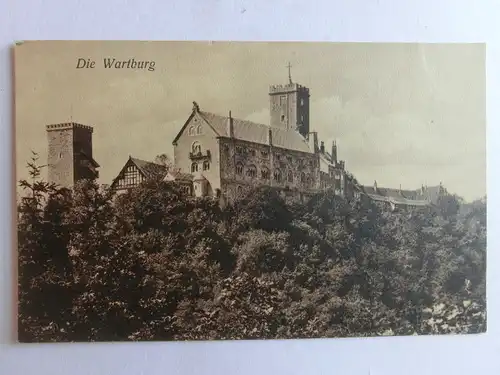 Alte AK Eisenach Die Wartburg [aX616]