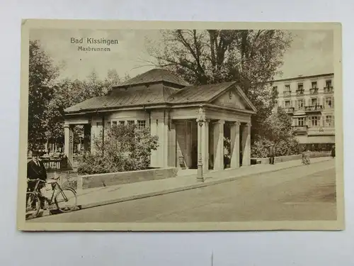 Alte AK Bad Kissingen Maxbrunnen [aX404]