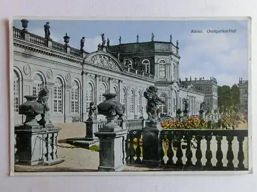Alte AK Kassel Orangerieschloß Orangerie [A1501]