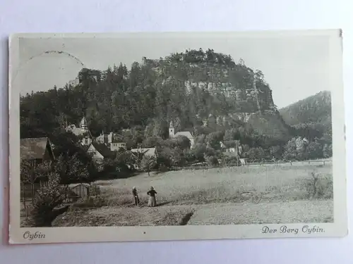 Alte AK Oybin Der Berg Oybin Bertha Zillessen [aO1146]