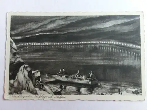 Alte AK Berchtesgaden Salzbergwerk Salz [aO1205]