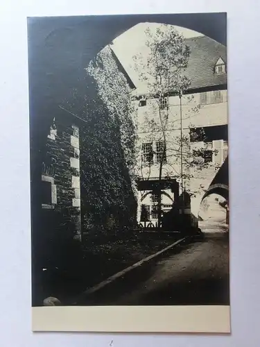 Alte AK Solingen Schloß Burg an der Wupper Torschenke  [aO1215]