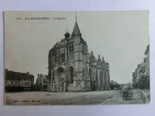 Alte AK Le Neubourg l’Eglise  1909 [aM12]