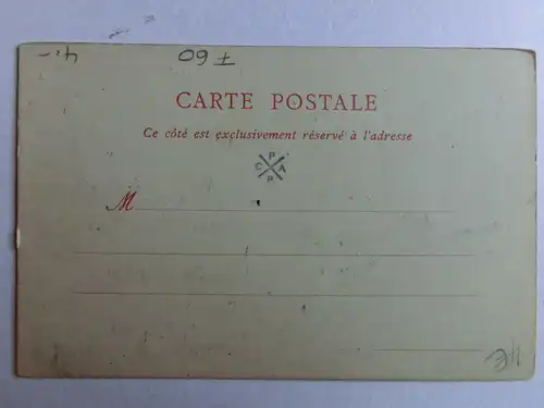 Alte AK Compiegne Statue de Jeanne d’Arc um 1900 [aM27]