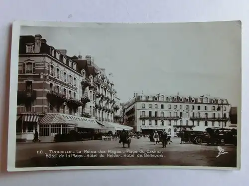 Alte AK Trouville La Reine des Plages [aM30]