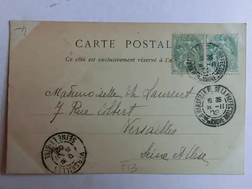 Alte AK Marseille La Prefecture 1902 [aM36]