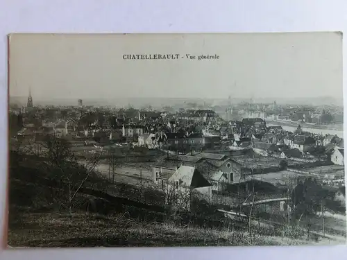 Alte AK Chatellerault Vue generale um 1910 [aM39]