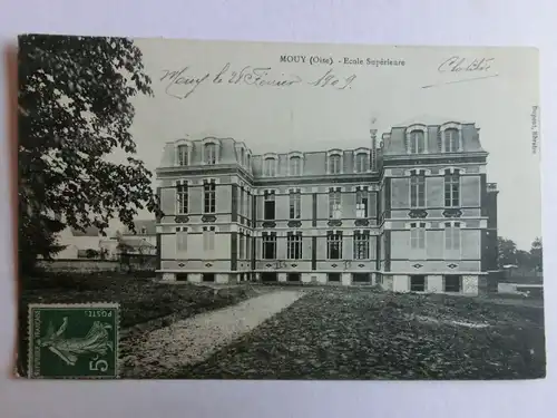 Alte AK Mouy Oise Ecole Superieure [aM47]