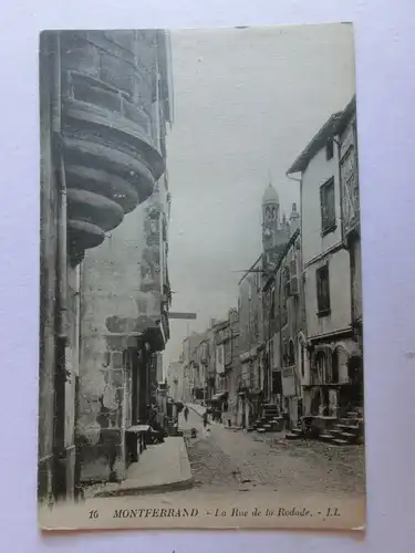 Alte AK Montferrand La Rue da la Rodade [aM53]