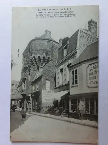 Alte AK Vire Porte Saint Sauveur [aM791]