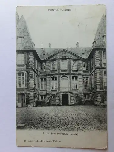 Alte AK Pont L'Eveque La Sous Prefecture [aM792]