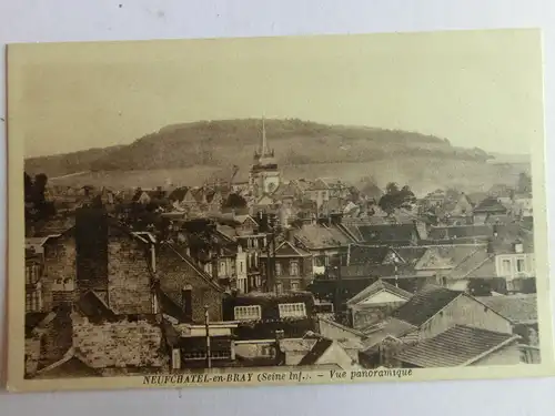 Alte AK Neufchatel en Bray Vue panoramique [aM797]