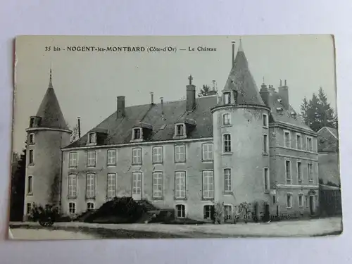 Alte AK Nogent les Montbard Le Chateau [aM798]