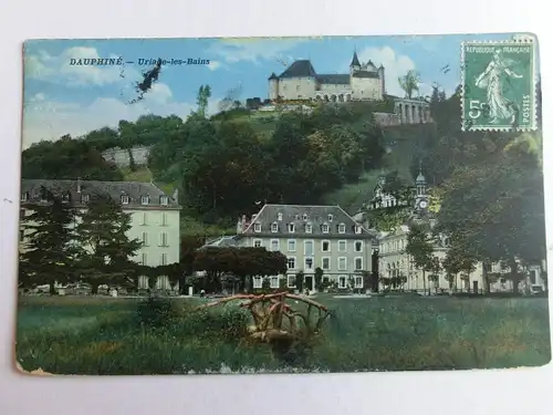 Alte AK Dauphine Uriage les Bains [aM799]