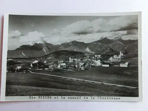 Alte AK St. Nizier et le massif de la Chartreuse [aM800]