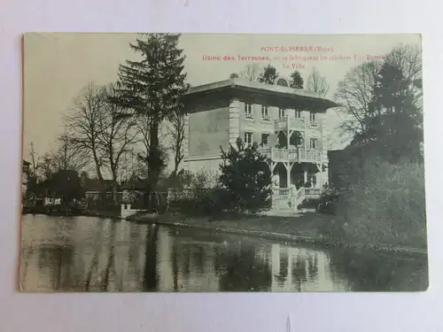 Alte AK Pont St. Pierre Usine des Terrasses… [aM802]