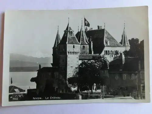 Alte AK Nyon Le Chateau [aM834]