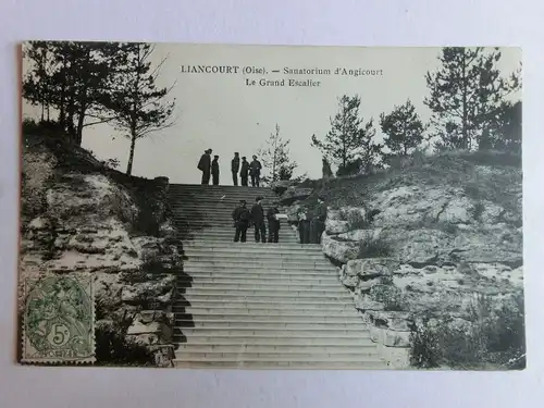 Alte AK Liancourt Oise Sanatorium d’Angicourt [aM232]