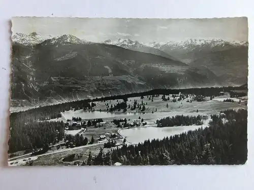 Alte AK Vue sur Crans et les Lacs [aM761]