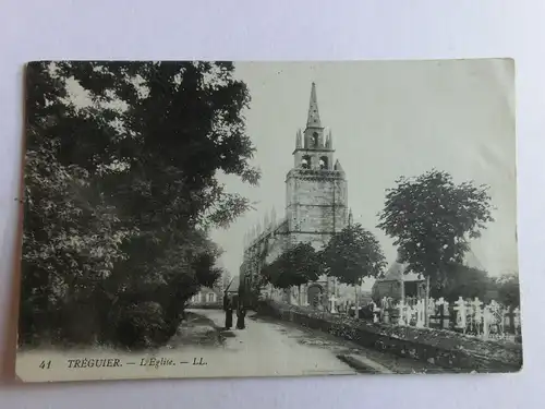 Alte AK Treguier L’Eglise [aM777]
