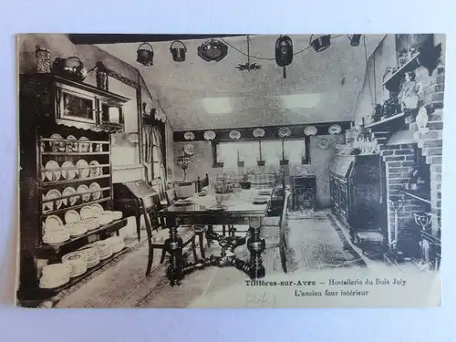 Alte AK Tillieres sur Avre Hostellerie du Bois Joly [aM682]