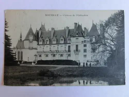 Alte AK Nouzilly Chateau de l’Orfrasiere [aM695]