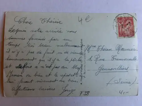 Alte AK Theys Isere Vue Generale [aM697]