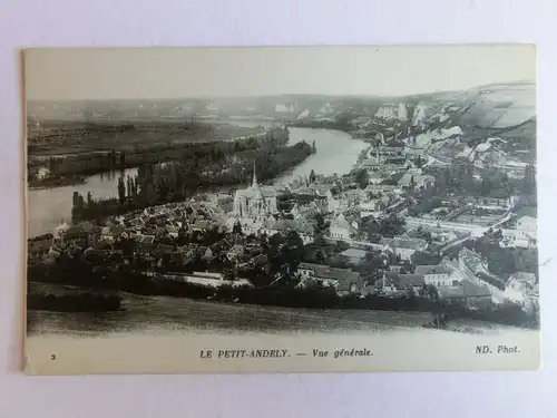 Alte AK Le Petit Andely Vue Generale [aM633]