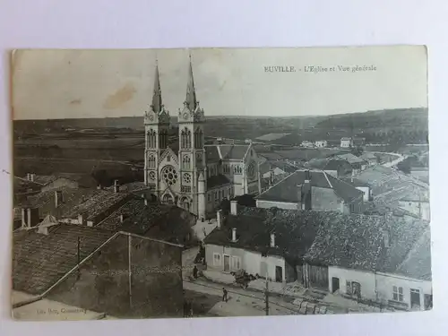 Alte AK Euville L’Eglise et Vue generale [aM634]