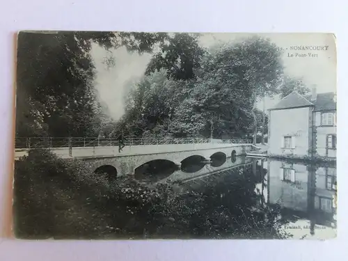 Alte AK Nonancourt  Eure Le Pont Vert [aM669]