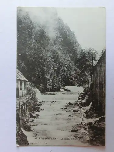 Alte AK Allevard les Bains Le Breda um 1900 [aM570]