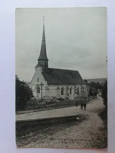 Alte AK Moulineaux L’Eglise um 1915 [aM577]