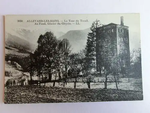 Alte AK Allevard les Bains La Tour du Treuil um 1920 [aM605]