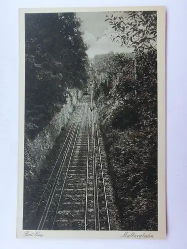 Alte AK Bad Ems Malbergbahn [aX333]