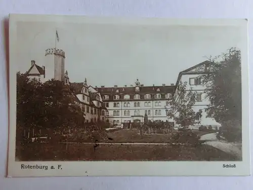 Alte AK Rotenburg a. Fulda Schloß [C865]