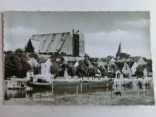 Alte AK Verden Aller Dom m. Aller [C873]