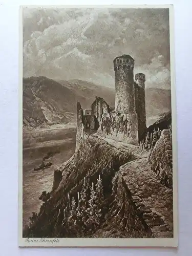 Alte AK Ruine Ehrenfels [1264]