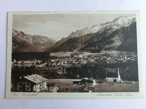 Alte AK Bad Reichenhall Bildstöckelalm [1334]
