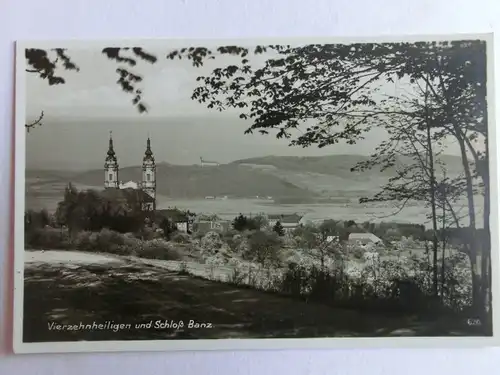 Alte AK Vierzehnheiligen Schloß Banz [A1541]