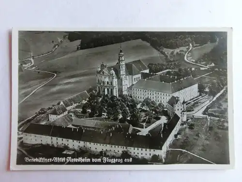 Alte AK Neresheim v. Flugzeug aus 1916 [1187]